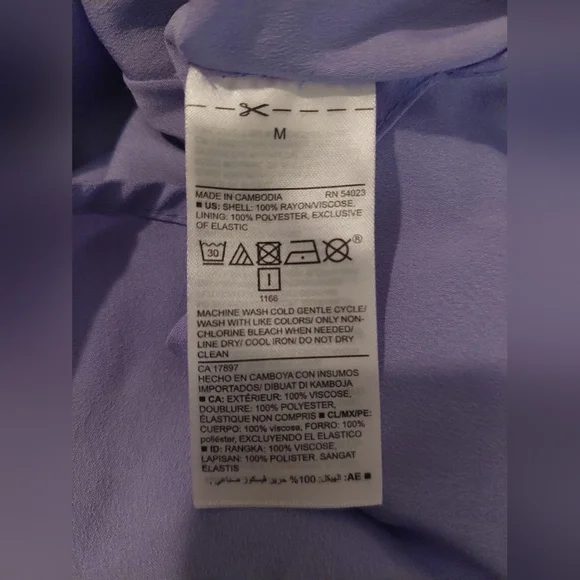 OLD NAVY‎ Lupine lilac dress size M - Picture 5 of 6